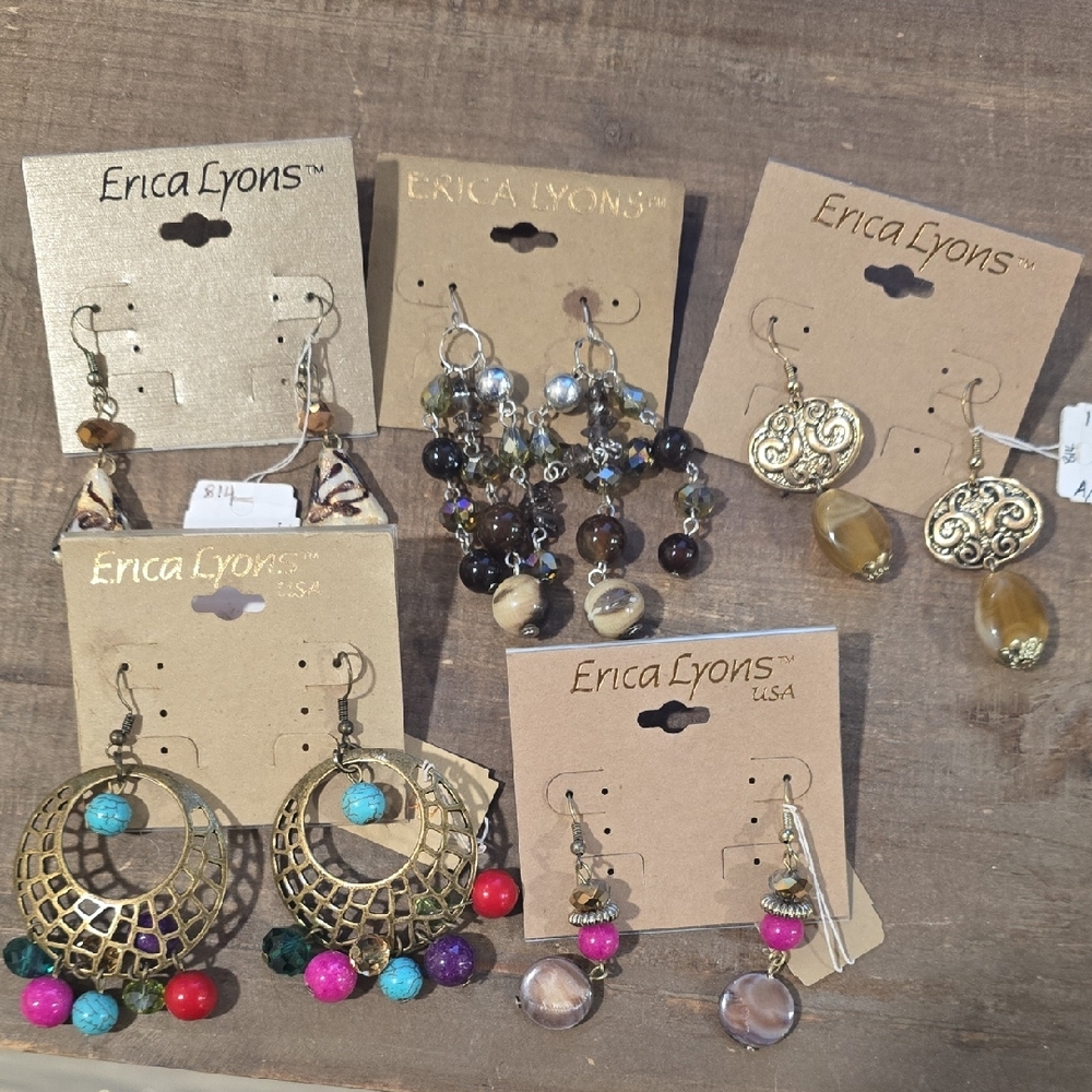Erica Lyons Multicolor Earring Collection